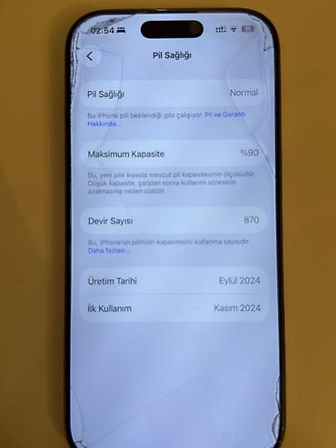 iphone 15 pro satilir: IPhone 16 Pro, 128 GB, Natural Titanium, Face ID — 1