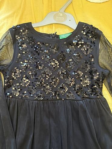 Детская одежда и обувь: Детское платье, Праздничное, 7 - 8 лет, Benetton — 2