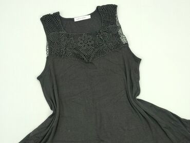 czarne bluzki bez rękawów: Блуза жіноча, M, стан - Ідеальний
