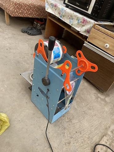 Бизнес үчүн жабдуулар: Ручной аппарат для запайки стаканов (cup sealer) - Тип: настольная — 1