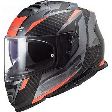 cest: LS2 integralna motoristička kaciga – karbonska školjka, sportski — 4