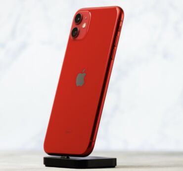 красный айфон: IPhone 11, Колдонулган, 128 ГБ, Кызыл, Заряддоочу түзүлүш, Коргоочу айнек, Каптама, 92 %