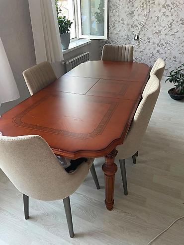 Qonaq otağı üçün, İşlənmiş, 6 stul