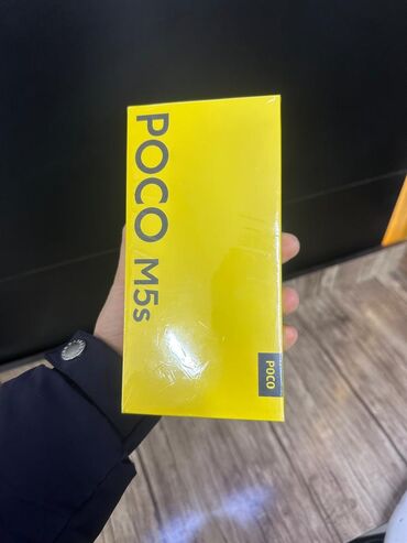 хороший телефон: Poco M5s, Новый, 128 ГБ, цвет - Черный, 2 SIM