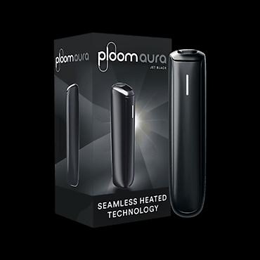 Ploom Aura (Jet Black) – tütün qızdırma cihazı 3 packayla stickle