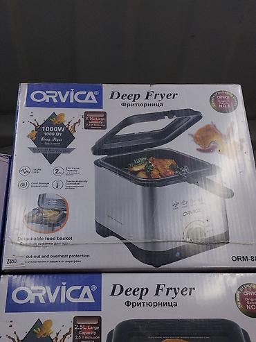 фритюрница ош: Фритюрница ORVICA Deep Fryer, модель ORM-88 - Объем: 2,5 л (подходит — 1