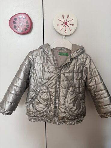 benetton: Куртка, Девочка, 1 - 2 года, Benetton