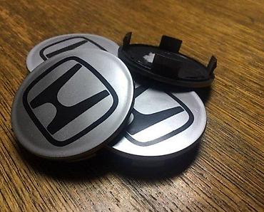 Gume i felne: ČEPOVI POKLOPCI ZA FELNE HONDA 68 MM 64 MM - SIVI - ORIGINAL | — 1