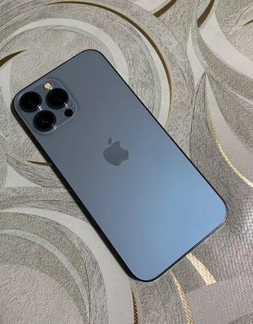 aifon 13: IPhone 13 Pro, Новый, 128 ГБ, Голубой, Наушники, Зарядное устройство, Защитное стекло, 76 %