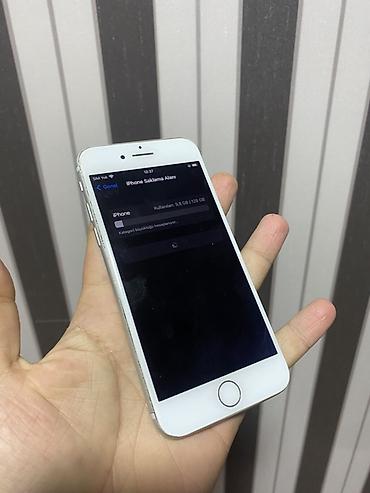 iphone macbook: IPhone 7, 128 GB, Gümüşü, Barmaq izi — 8