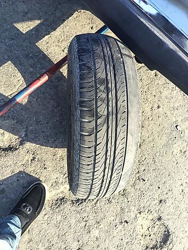 R13 islenmis teker, surmeye yariyir, zapaskayada. 1 ededdir