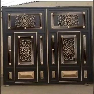 Həyət darvazaları: Istəyinizə uyğun demir Qapi ve darvazalar sifarişlə hazırlayıb — 8