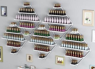 Органайзеры для косметики: Настенные органайзеры для лаков/гелей - Геометрические — 4