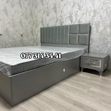 Ev və bağ: Yataq otağı dəsti – 950 AZN Müasir dizaynlı, boz rəng palitrasında — 3