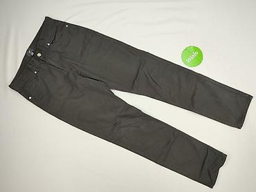 czarne cargo pull and bear: H&M, Spodnie materiałowe damskie, rozmiar M — 2