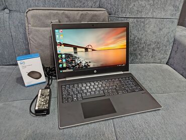 бишкек ноутбук: Ноутбук, HP, 16 ГБ ОЭТ, Intel Core i5, 15.6 ", Колдонулган, Жумуш, окуу үчүн, эс тутум SSD