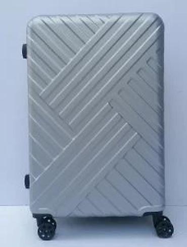 Putni koferi i torbe: Tvrdi kofer za putovanje – srebrni - Materijal: izdržljiva — 17