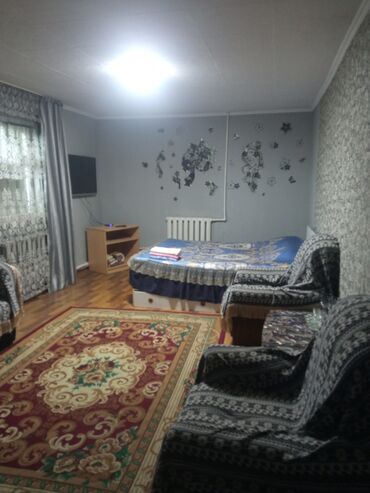 дом дача каракол: 20 кв. м, 1 бөлмө, Унаа токтотуучу жай