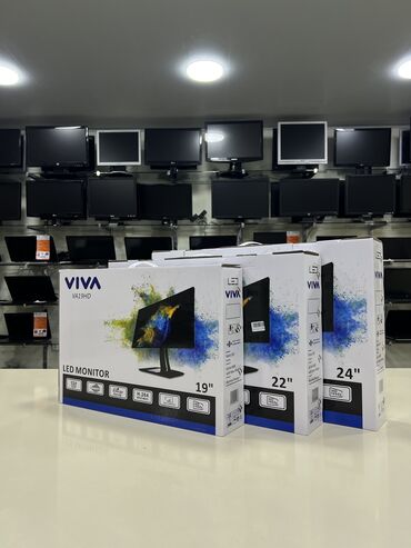 HP: VİVA Monitorlar ▫️115 AZN-dən başlayan qiymətlərlə💥 ▫️HDMİ və VGA
