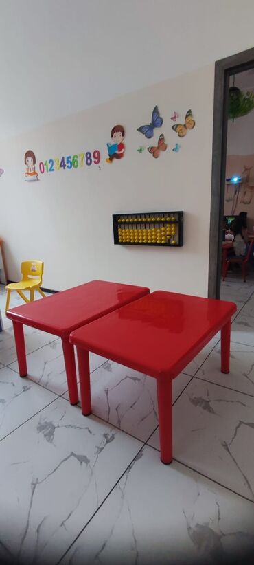 Yemək masaları, oturacaqları: Usaq ucun stol stul usaq ucun kreslo masa usaq ucun qabaq stolu — 22