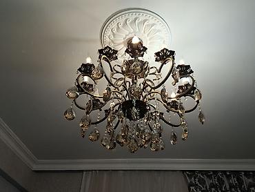 razetka: Çılçıraq, 10 və daha çox lampa, Metal — 1