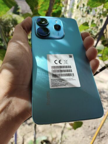 чехол режим нот 11: Redmi, Redmi Note 14, Б/у, 128 ГБ, цвет - Голубой, 2 SIM