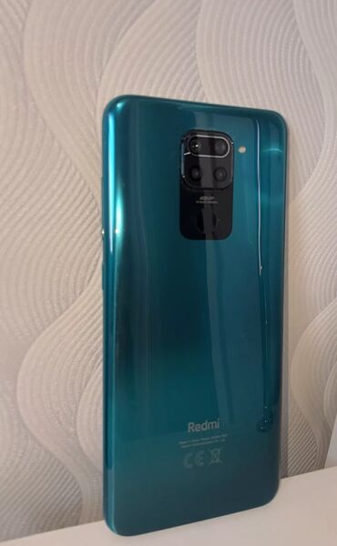 Redmi: Redmi, Redmi Note 9, Б/у, 128 ГБ, цвет - Зеленый, 2 SIM