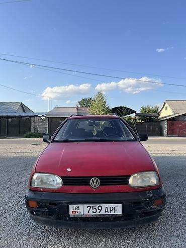 devo matiz: Volkswagen Golf Variant: 1995 г., Универсал — 6