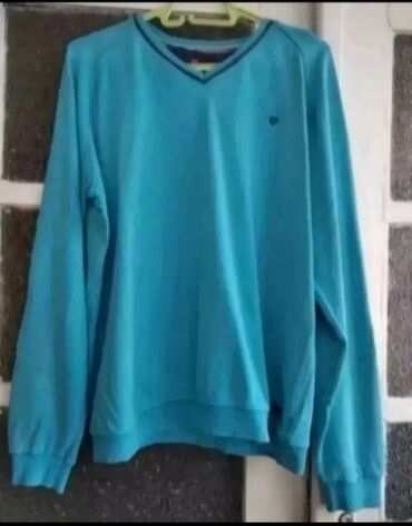 sportski sako muski cena: Sweatshirt, L (EU 52), color - Turquoise