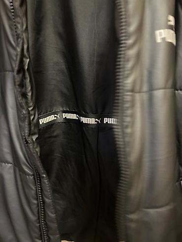 салатовый пуховик: Мужская куртка, XL, Puma, Б/у, цвет - Черный, Самовывоз, Платная доставка — 4