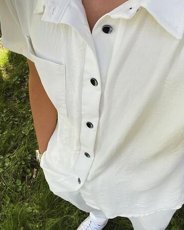 рабочий одежда: Рубашка L (EU 40), XL (EU 42), 2XL (EU 44), цвет - Белый