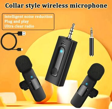Mikrofonlar: Yeni Simsiz (Bluetooth) Mikrofon Ünvandan götürmə — 30