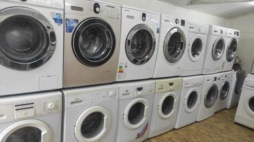 Стиральные машины: Стиральная машина LG, Б/у, Автомат, До 5 кг, Узкая — 19