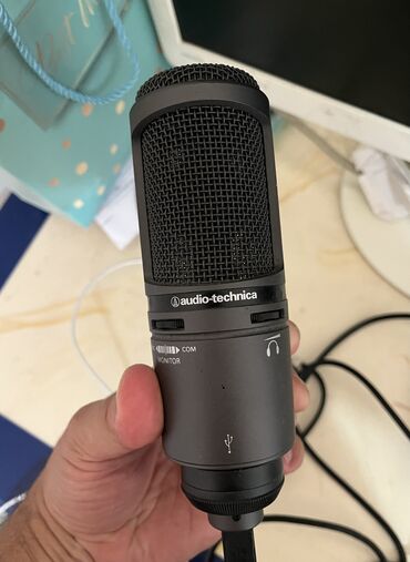би поп: Продается студийный USB микрофон Audio technica 2020 usb+ (AT2020u+) в