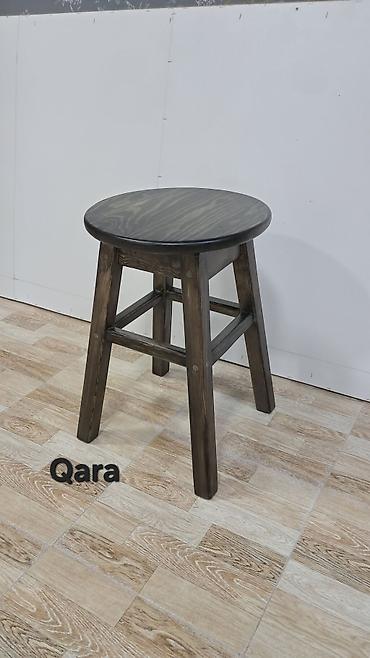 etirli samlar: Taxta taburet – müxtəlif rəng seçimləri ilə Əl işidir, çox səliqəli — 1
