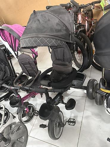 педе: Детские трёхколёсные велосипеды-трансформеры с родительской ручкой и — 3