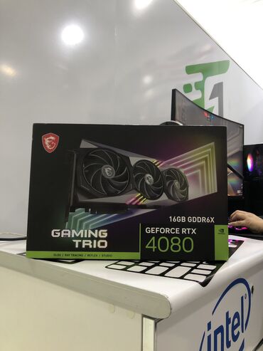 Masaüstü kompüterlər və iş stansiyaları: RTX 4080 16GB GDDR6 256bit Mayninq temirde olmayib 2ay isdifade