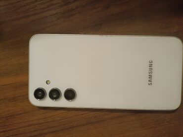 samsung mikrodalga: Samsung Galaxy A54 5G, 128 GB, rəng - Ağ, Barmaq izi, Face ID, Sənədlərlə