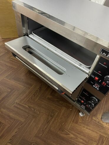 пекарня оборудование: Профессиональная электрическая печь для выпечки, двухкамерная