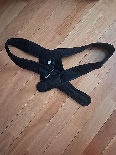 Arxa və çiyin üçün duruş düzəldici kəmər - Rəng: qara - Tip: çarpaz