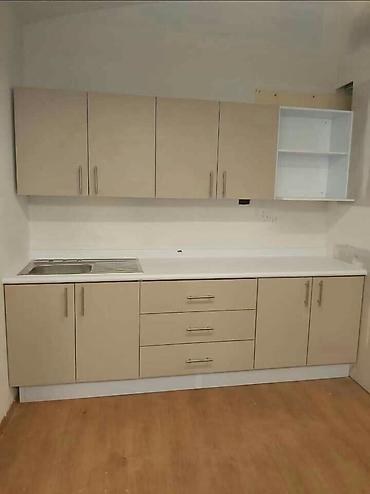 Sifarişlə mətbəx mebeli: Sifarişlə mətbəx dəsti, Özü çəkən petlələr, MDF, Kredit yoxdur — 13