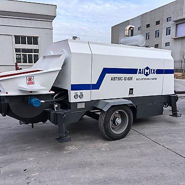 Дизельный насос для бетона ABTC-80 Дизельный бетононасос является
