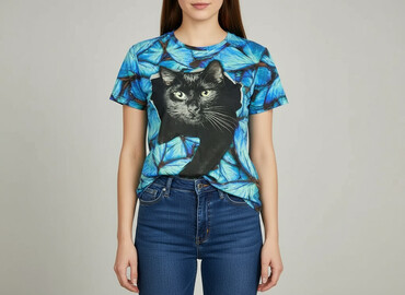 t shirty 3 d: T-shirt damski, rozmiar L w lalafo.pl t shirty 3 d: T-shirt damski, rozmiar L