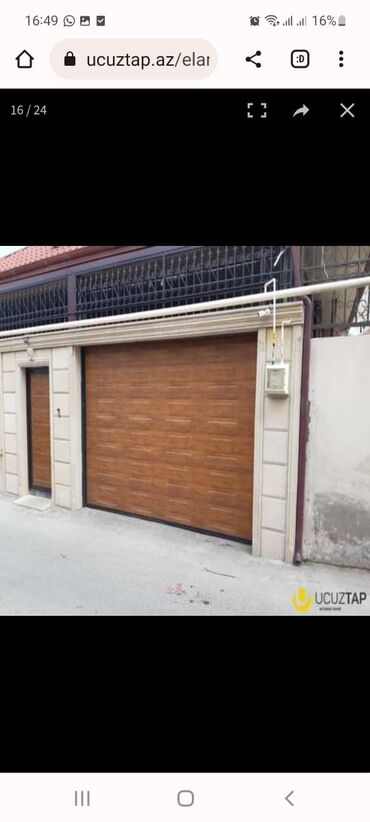 Həyət darvazaları: Avtomatik qaraj qapila — 12