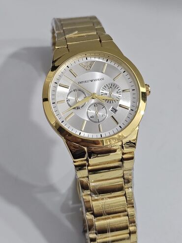 Qol saatları: Qol saatı, Emporio Armani, rəng - Yaşıl — 3