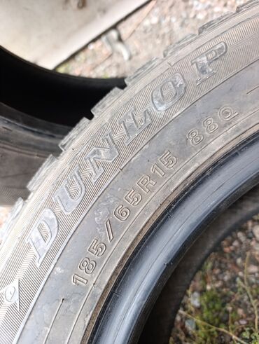 Шины: R-15 -185-65. Привозные из Японии. Шины зимние 2- шт. Разнопарные. По — 4