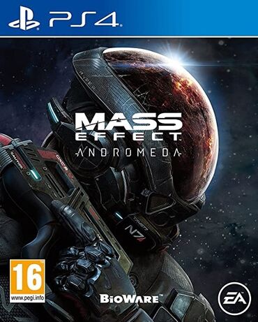 PS4 (Sony Playstation 4): Ps4 mass effect andromeda