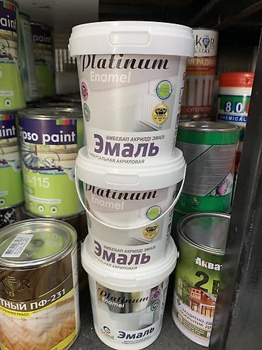 киста: Эмаль Platinum Enamel — универсальная акриловая эмаль для внутренних — 1