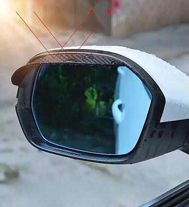 prednja kamera za auto: Univerzalni viziri za retrovizore – karbonski izgled - Funkcija — 3