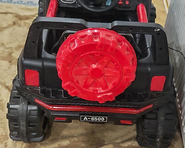 elekt: Uşaq üçün elektrikli off-road jeep tipli maşın yeni düzətdirilib işlək — 2